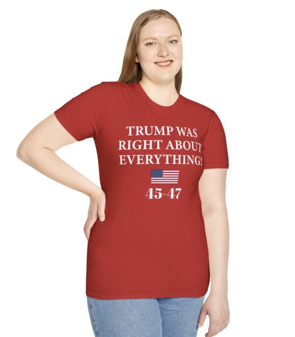 Trump Was Right About Everything T-Shirt